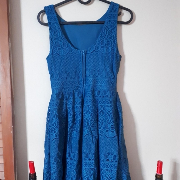 B DARLIN Cerulean Cocktail Dress - Picture 2 of 3